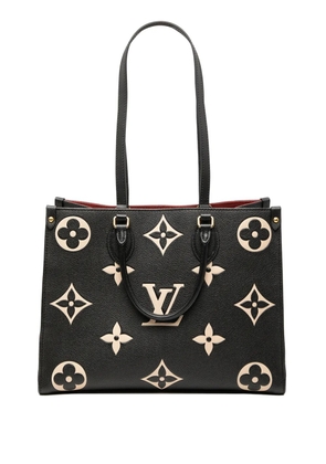 Louis Vuitton Pre-Owned 2020 Bicolor Monogram Empreinte Giant Onthego MM satchel - Black