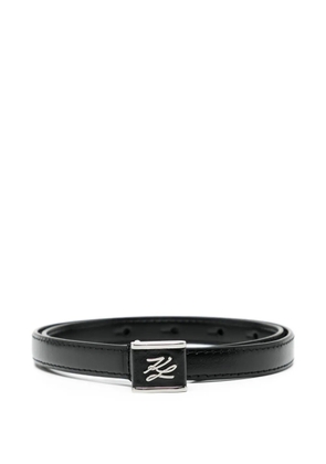 Karl Lagerfeld Kautograpgh belt - Black