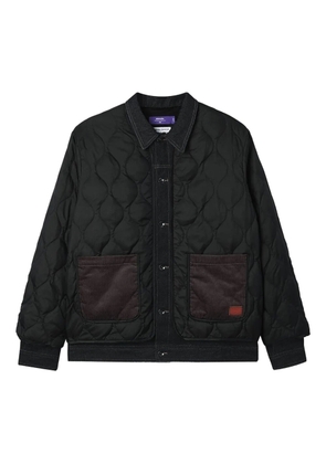 aftermaths quilted padded jacket - Black