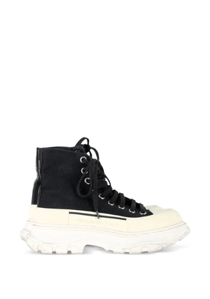 Alexander McQueen Pre-Owned Tread Slick high-top sneakers - Black
