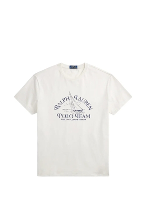 Polo Ralph Lauren logo-print T-shirt - Neutrals