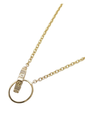 Cartier 2010-2025 18K Rose Gold Interlocking Love necklace - Pink