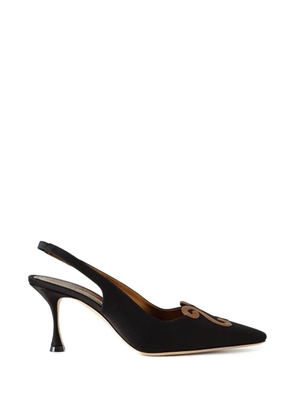 Manolo Blahnik Durbar pointed pumps - Black