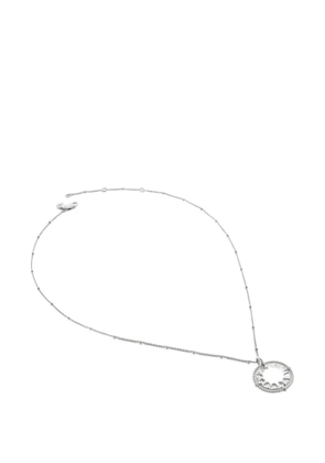 Monica Vinader infinity ring necklace - Silver