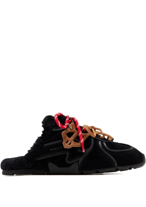 NAKED WOLFE Adorn lace-up sneakers - Black