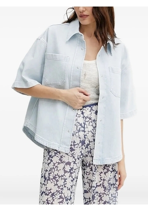 IVY OAK pocket-detail shirt - Blue