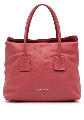 Burberry Pre-Owned 2014 Grained Leather Baynard tote bag - Red