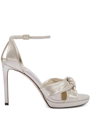 Jimmy Choo 100mm Rosie sandals - Silver