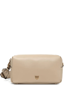 PINKO medium Horizontal Bag logo shoulder bag - Neutrals