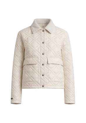 Peserico quilted collared jacket - Neutrals