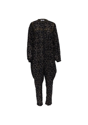 Isabel Marant Vintage floral-print jumpsuit - Blue