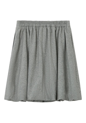 b+ab elasticated mini skirt - Grey