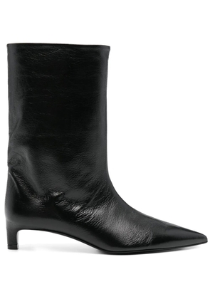 Jil Sander 40mm leather boots - Black