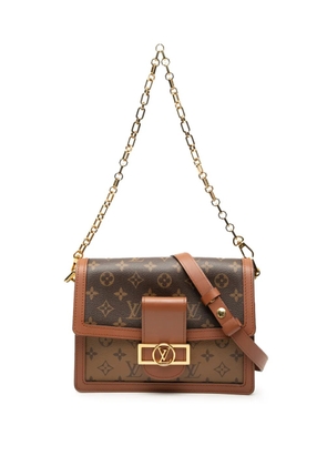 Louis Vuitton Pre-Owned 2020 Monogram Reverse Dauphine MM satchel - Brown