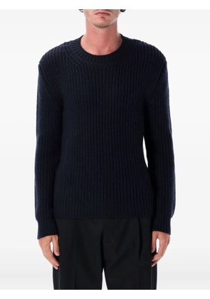TOM FORD ribbed crew-neck sweater - Blue