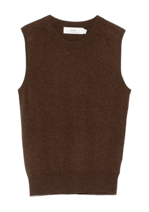 arch4 Alessandra knit top - Brown