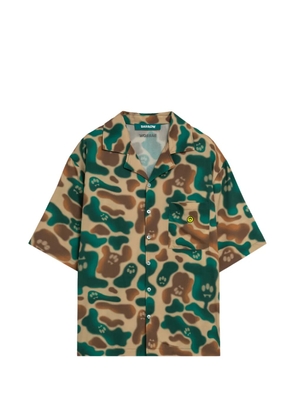 BARROW camouflage pocket shirt - Neutrals