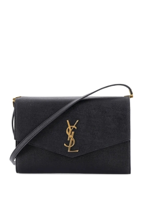 Saint Laurent Pre-Owned Uptown Leather Mini crossbody bag - Black