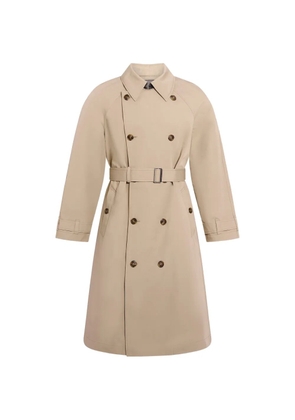 Yves Salomon double-breasted trench coat - Neutrals