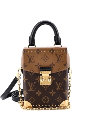 Louis Vuitton Pre-Owned Camera Box NM Handbag Studded Reverse Monogram Canvas crossbody bag - Brown