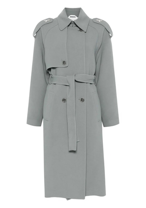 Patrizia Pepe twill trench coats - Grey