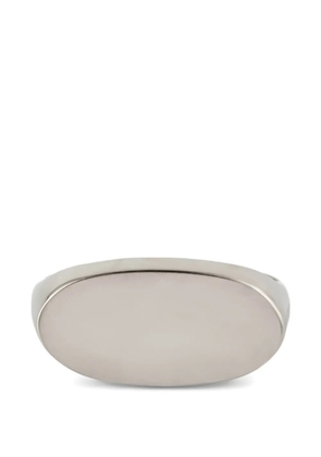 MM6 Maison Margiela oval ring - Silver