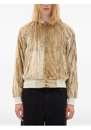 Ann Demeulemeester Esko slim-fit bomber jacket - Neutrals