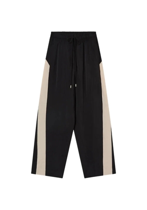 Lee Mathews Alexia colour-block track pants - Black