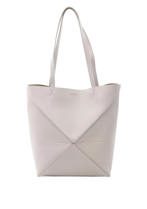 Loewe Pre-Owned 2020s Puzzle medium leather tote bag - Grey