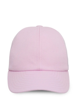 Courrèges signature cotton cap - Pink