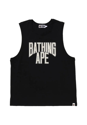A BATHING APE® 'Summer' cut-off tank top - Black
