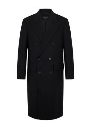 DSQUARED2 double-breasted coat - Black