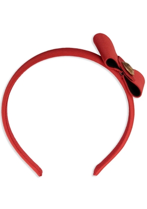 Bally bow-motif headband - Red