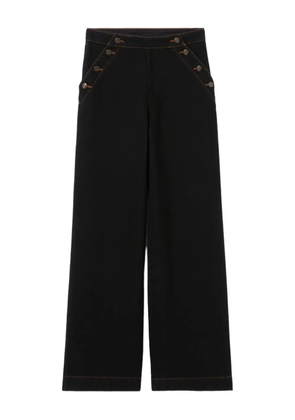 Claudie Pierlot button-fastening jeans - Black