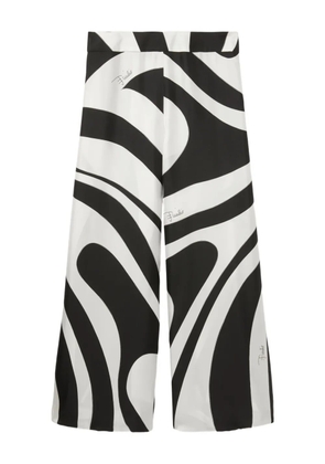PUCCI Marmo-print trousers - Black