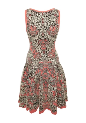 Alexander McQueen Pre-Owned Barnacle intarsia knit dress - Pink