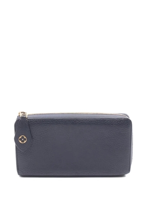 Louis Vuitton Pre-Owned zip-around leather wallet - Blue