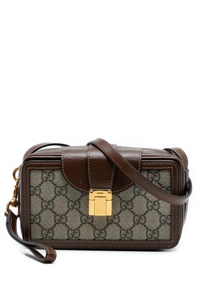 Gucci Pre-Owned 2021-2025 GG Supreme Box crossbody bag - Brown