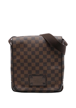Louis Vuitton Pre-Owned 2010 Damier Ebene Brooklyn PM crossbody bag - Brown