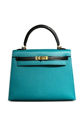 Hermès Pre-Owned 2017 25 Kelly Sellier tote bag - Blue