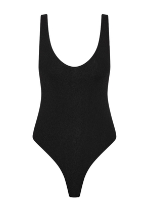 Rebecca Vallance Arial ribbed scoop-neck bodysuit - Black