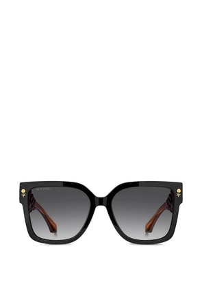 ETRO flower-detail sunglasses - Black