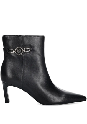 GUESS USA 67mm chain-detail boots - Black