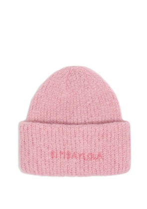 Bimba y Lola embroidered beanie hat - Pink