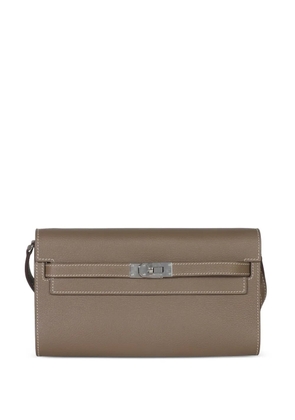 Hermès Pre-Owned 2024 Kelly removable straps wallet - Brown