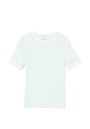 Courrèges crew neck T-shirt - Green