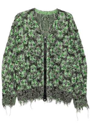 JNBY pattern-printed cardigan - Grey