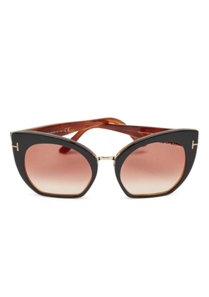 Tom Ford Pre-Owned Samantha cat-eye sunglasses - Black