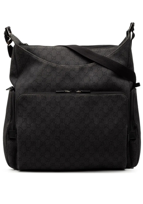 Gucci Pre-Owned 2000-2015 GG Denim crossbody bag - Black