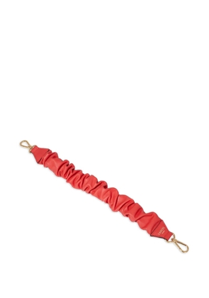 Lancel Origami zipper smooth strap bag - Red